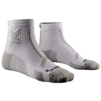 X-SOCKS Calcetines Trail Run Discover Multicolor Ankle (Lake Green/Sunset Blue)