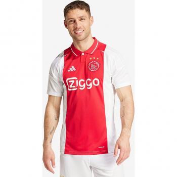 Ajax adidas Home Shirt 2024-25, Men's Short Sleeve Jersey, Size: Large, Colour: White
