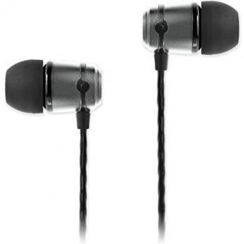 Soundmagic e50 auriculares intrauditivos de alta fidelidad auriculares para telefonos inteligentes auriculares de alta calidad con aislamiento acustico gunmetal
