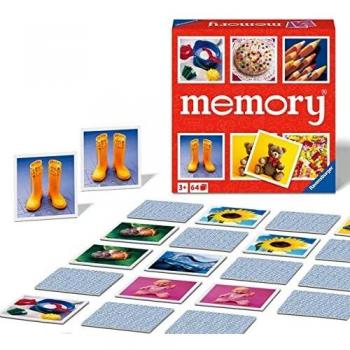 Juego de Memoria Infantil Memory Junior con 64 Cartas