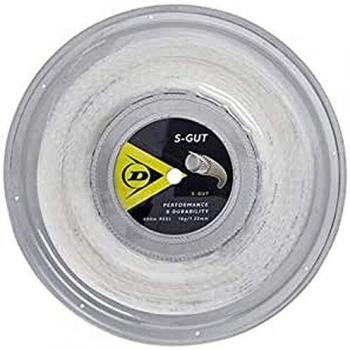 Dunlop S-Gut 16 Tennis String Reel - 660 Feet White