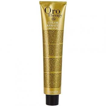 Fanola Oro Therapy Color Keratin Ash Blonde Hair Dye 100ml