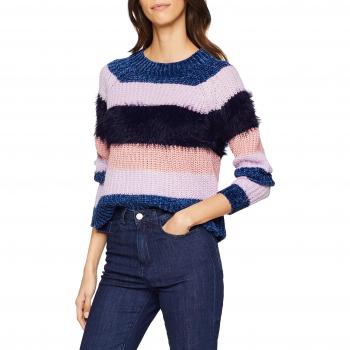 Only Onljoelle L/s Stripe Pullover Knt, suéter para Mujer,