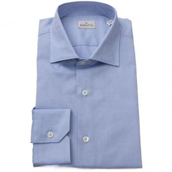 Bagutta Light Blue Cotton Shirt - XXL