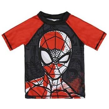 Cerdá Camiseta Baño Spiderman, Rojo