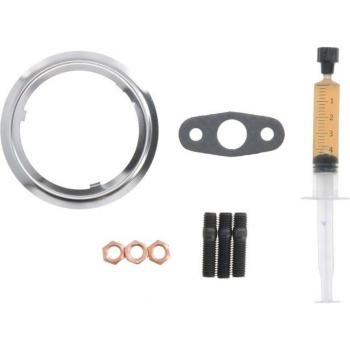 AJUSA JTC11984 Juego de montaje para turbocompresor con studs, jeringa de aceite y juntas, incluye instrucciones de montaje para LAND ROVER Defender SUV