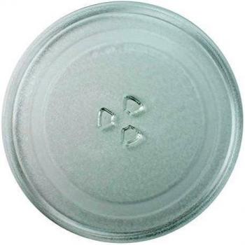 SPARES2GO Universal Glass Turntable Plate Dish for all makes of Microwave Oven