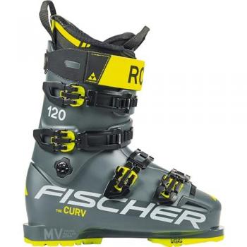 Botas de esquí alpino Fischer The Curv 120 VAC GW gris amarillo - Talla 26.5
