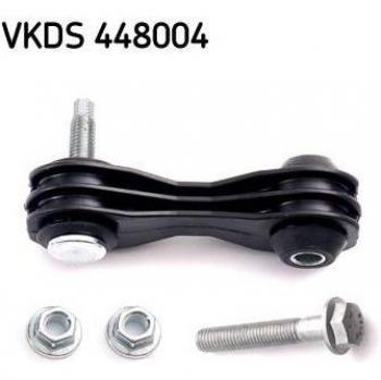 Bieleta de suspensión SKF VKDS 448004 con características de estabilizador, compatible con diversos modelos de vehículos, fabricada en materiales duraderos para un rendimiento óptimo y una fácil instalación