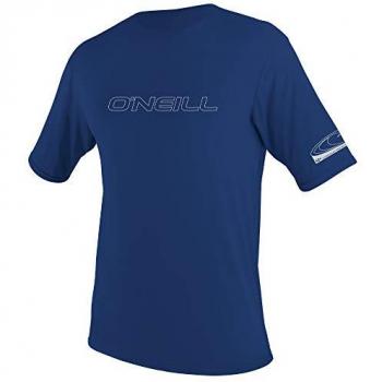 Camiseta de protección solar O'Neill Basic Skins S/S para hombre, manga corta, color azul cobalto, talla M