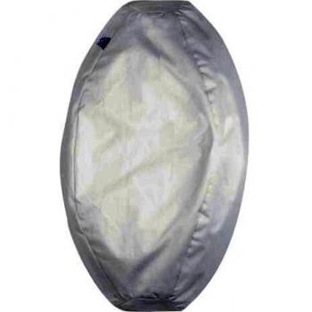 Julius Zöllner cojín de lactancia en forma de huevo Stilley lleno de Bola blanca, 80 x 40 x 15 cm