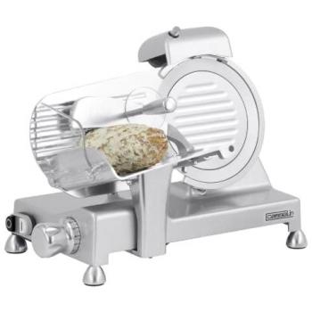 Cortadora Eléctrica de Jamón Profesional 195 mm - Casselin - Aluminio Anodizado - 150 W - Lame Inclinada