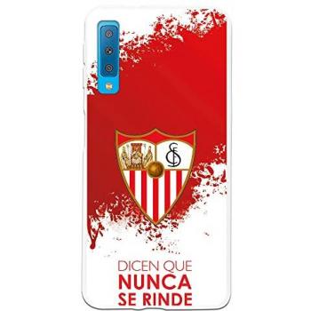 Funda Oficial Sevilla FC Nunca Se Rinde Mancha Roja para Samsung Galaxy A7 2018 - TPU Mate