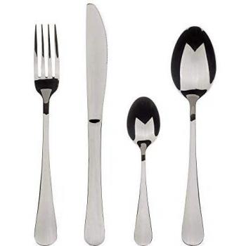 Cuberteria en acero inoxidable Bergner Munich color plata