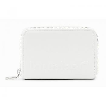 Cartera monedero Desigual Half Logo Marisa Blanco 23SAYP11