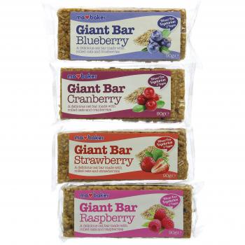 Barras Gigantes de Bayas Mixtas Ma Baker 90g x20