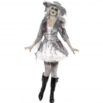 Disfraz de Fantasma Pirata de Barco para Mujer - Talla M