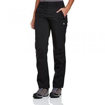 Craghoppers Aysgarth - Pantalón Impermeable para Mujer Negro Negro Talla:10/33 cm