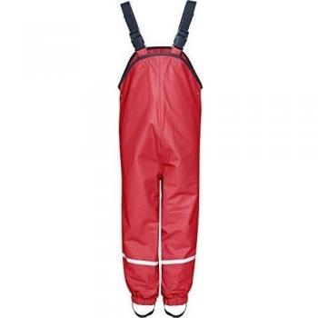 Playshoes Baby Boy Fleece Rain Overalls Red Size 104