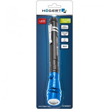 Elevador magnético Hogert Technik HT4R507 - Capacidad de carga de 500 kg, mecanismo de elevación por imán permanente, diseño compacto y ligero, fabricado en acero resistente a la corrosión, ideal para uso industrial y