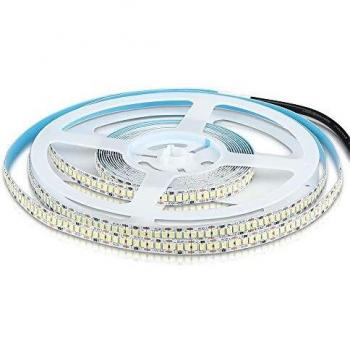 Tira LED SMD2835 - 240 LEDs/Metro, Alta Lumen, 4000K, IP20, Bobina de 5 Metros