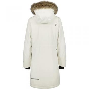 Didriksons Women's White Erika Parka Size 42