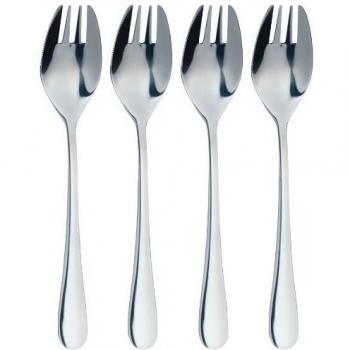 Kitchen Craft Master Class - Juego de 4 tenedores cuchara