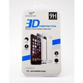 WOWEWA Sistema de protección total 3D cobertura total para Apple iPhone 6 y iPhone 6s 4.7 Blanco