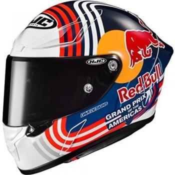 HJC Helmets, Helmet Rpha1 Red Bull Austin Gp White/Blue/Red, S