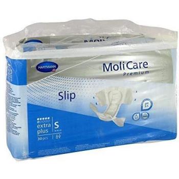 Molicare Premium Slip Extra Plus S - Paquete de 30 unidades, Incontinencia, Alta Absorción