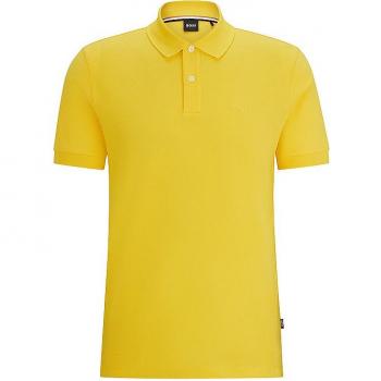 BOSS Men's Regular Fit Classic Yellow Polo Shirt Size M