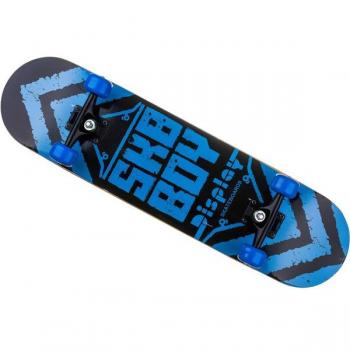 Monopatín Nils Extreme CR3108SB SK8BOY - Madera, Negro, Multicolor