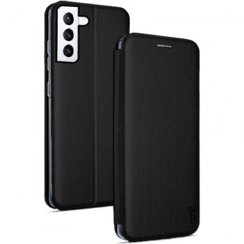 Funda COOL Flip Cover Elegance Negro para Samsung Galaxy S21 Plus