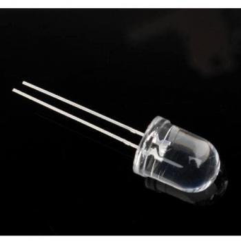 10Piezas de 10mm Ultra UV Brillante LED Iluminación de Ambiente Decoración