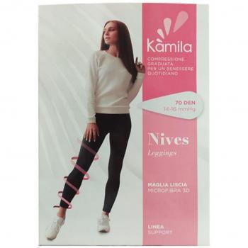 Kamila Nives Leggings 70 Microfibra Negro Talla 3 1ud