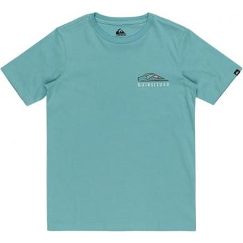 Camiseta de niños Quiksilver Snake Charmer manga corta azul turquesa 12