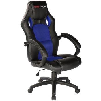 Mars Gaming MGC1BBL - Silla gaming profesional con ruedas