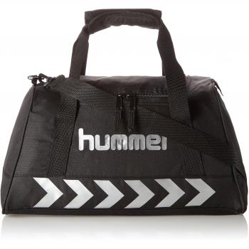 Hummel Authentic - Bolsa de deporte Bag Negro negro/plateado Talla:40 x 21 x 23 cm, 19 Liter