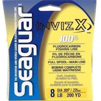 Seaguar Invizx 100% Fluorocarbon Fishing Line - 300 Yards/8 Pound Test