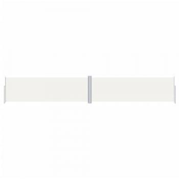 Retractable Cream Side Awning 160x1000 cm