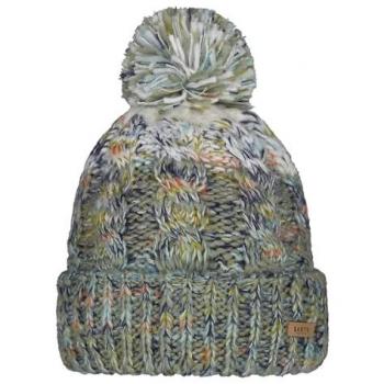 Barts Iska Sage Green Chunky Cable Knitted Beanie Hat for Women