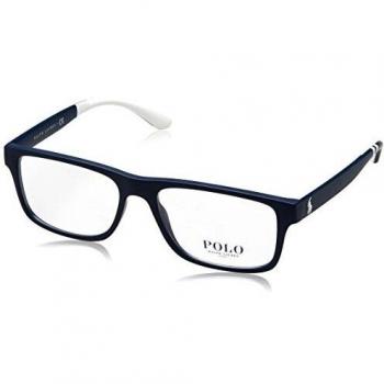 Polo Ralph Lauren 0PH2182, Monturas de Gafas para Hombre, Matte Navy Blue, 56