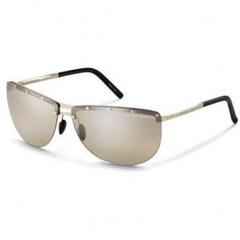 Porsche Design P8577 A Women's Sunglasses Gold Size 68