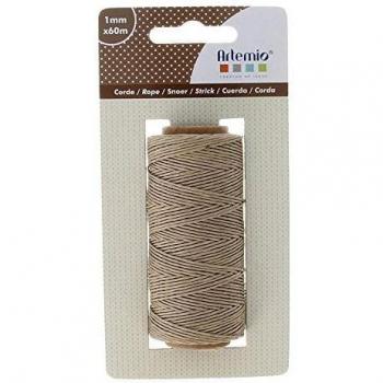 CUERDA TWINE ARTEMIO 1 MM x 60 METROS
