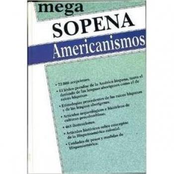 Diccionario Mega Americanismos Sopena