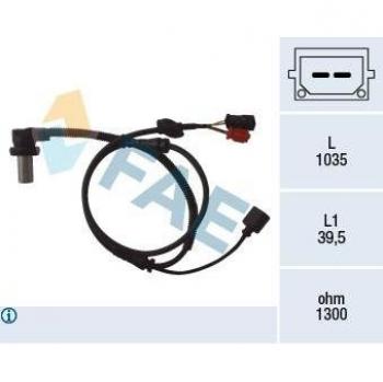 Sensor ABS FAE 78059 - Tipo: Sensor de ABS, Marca: FAE, Modelo: 78059