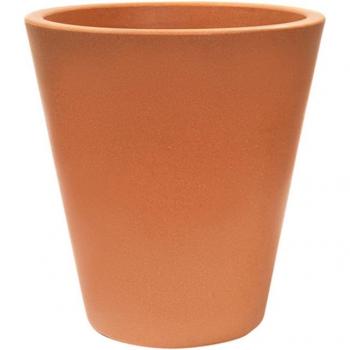 Macetero de polietileno terracota 40x40 WellHome