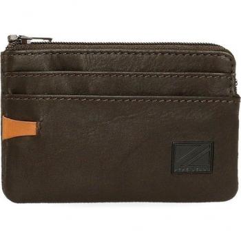 Monedero de Cuero Pepe Jeans Marshal en Color Marrón Claro