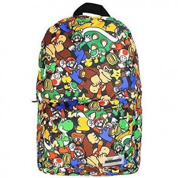 Mochila Urbana Super Mario Personajes AOP