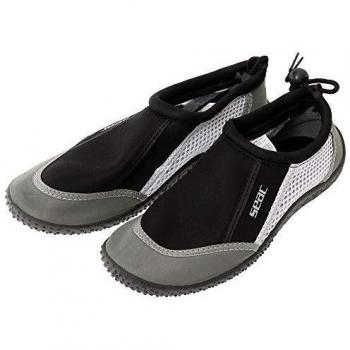 Seac Reef, Zapatillas antideslizantes para adultos y niños, Secado rápido, Zapatos para el mar, la playa y la piscina, 36 EU, Gris
